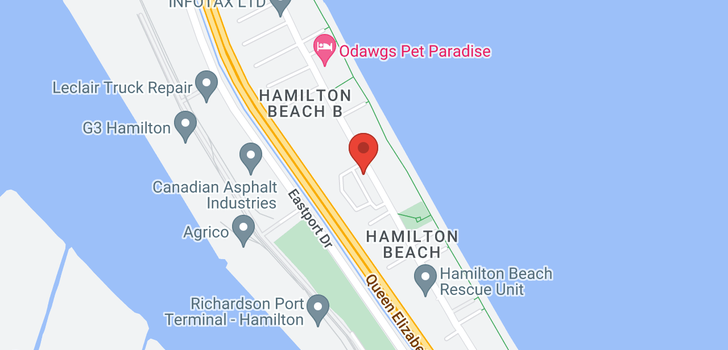 map of 8 -  470 Beach Boulevard